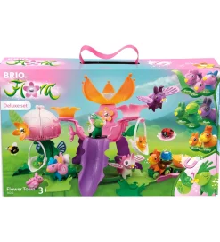 BRIO Figurer|Brio>Flora Blomsterby m. Figurer - 47 Dele