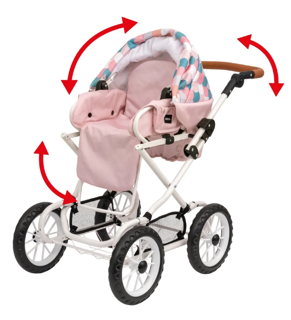 BRIO Brio>Kombi-Dukkevogn - Dråbemønster 24891375