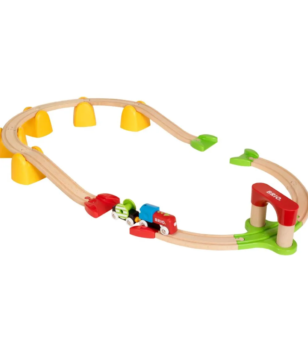 BRIO Brio>MY FIRST Togbane m. Batteritog - 25 dele 33710