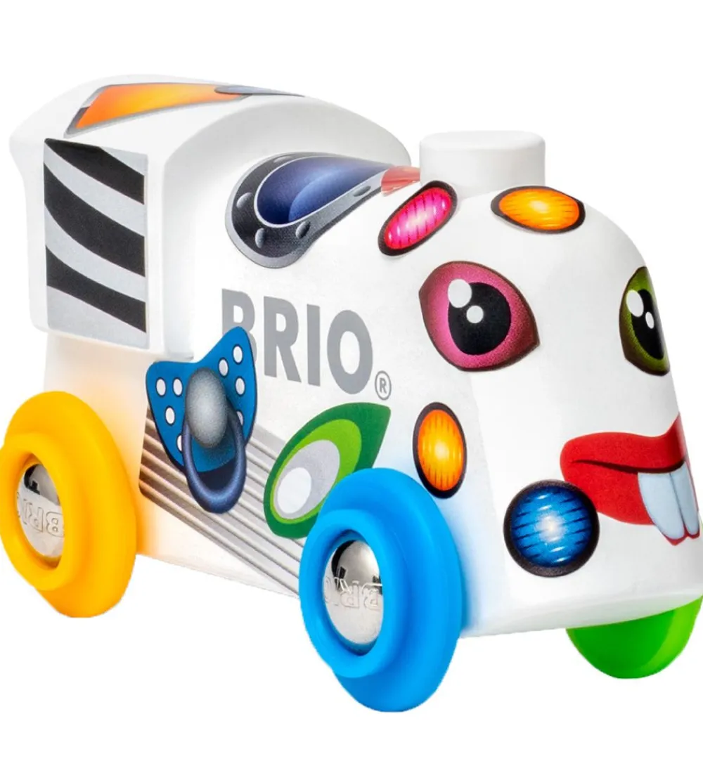 BRIO Trælegetøj|Brio>Tog m. Klistermærker 33979