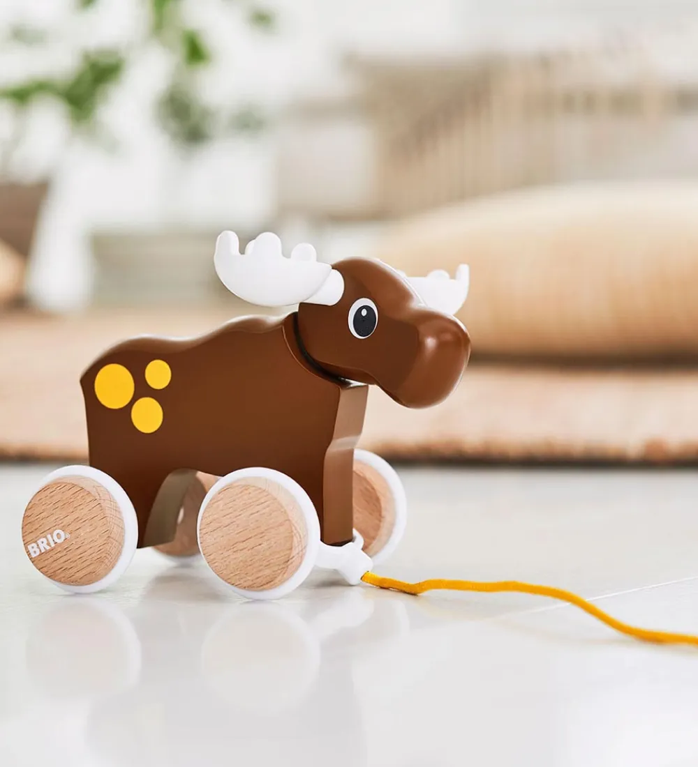 BRIO Trælegetøj|Brio>Trækkelegetøj Elg 30341