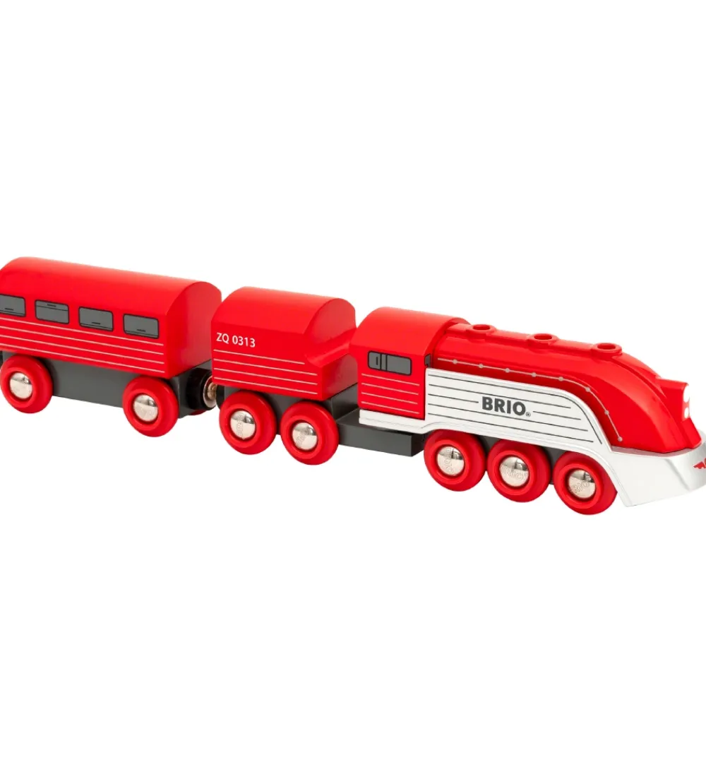 BRIO Brio>World Strømlinet Tog - 3 dele - Rød 33557