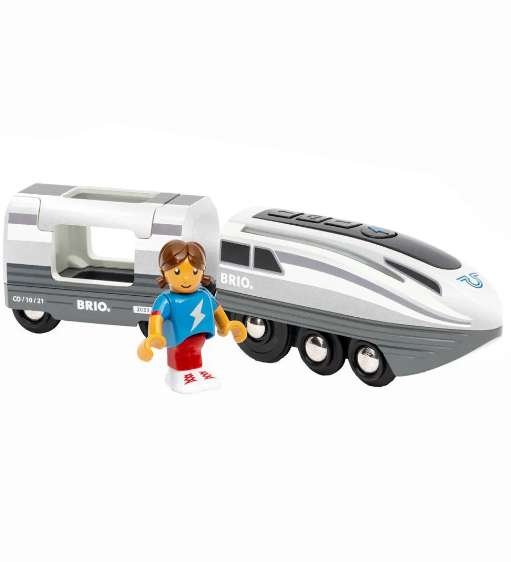 BRIO Brio>World Tog- Turbo Train - Grå 36003