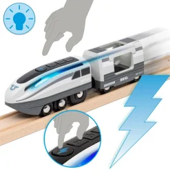 BRIO Brio>World Tog- Turbo Train - Grå 36003