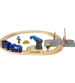 BRIO Brio>World Togbane - 17 dele - Guldtransportsæt 33812