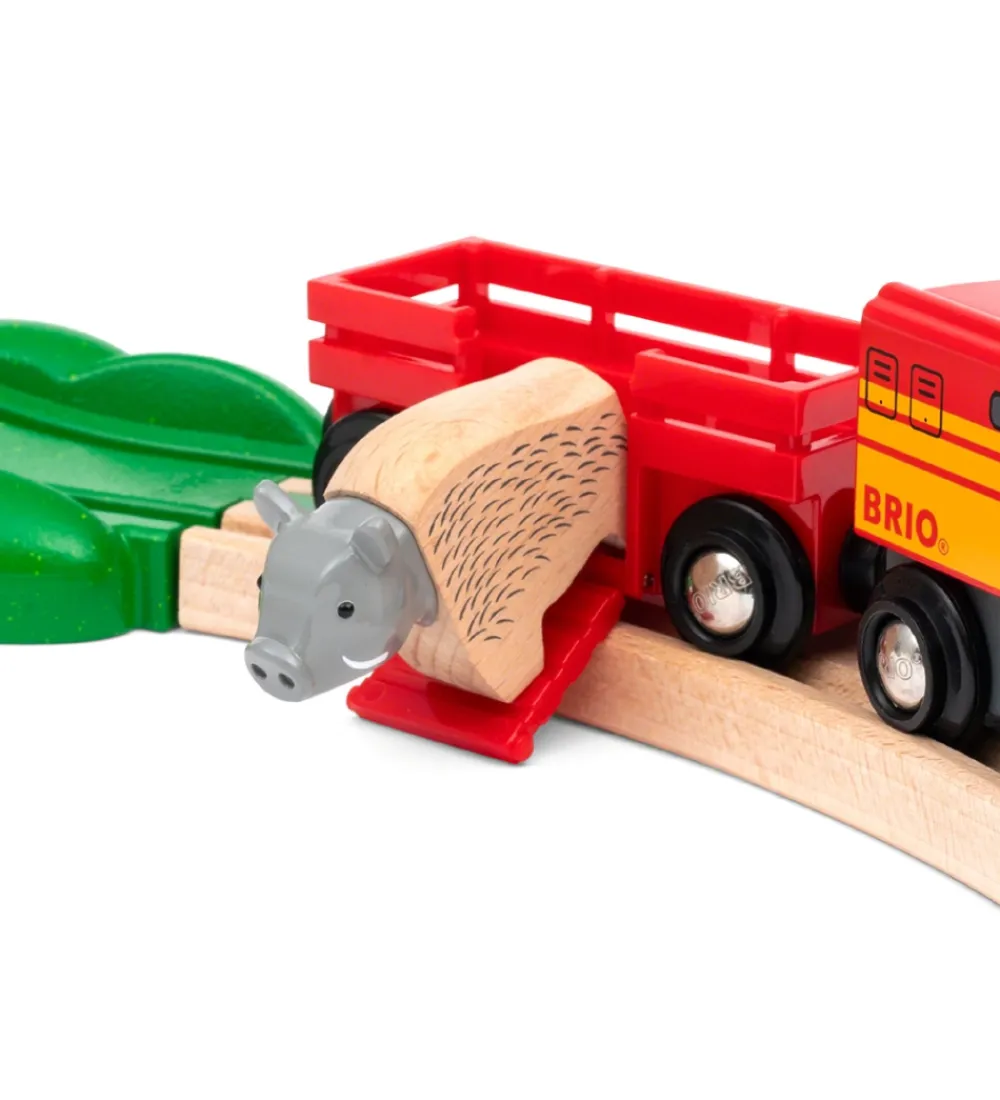 BRIO Brio>World Togbanesæt - Nordic Animal Set - 26 Dele 33988