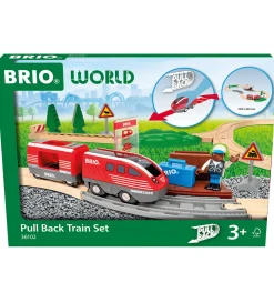 BRIO Brio|Biler, Tog Og Køretøjer>World Togsæt - Træk & Slip - 28 Dele