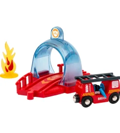 BRIO Brio>World Tunnel m. Brandtog - 4 Dele - Smart Tech Sound 33976