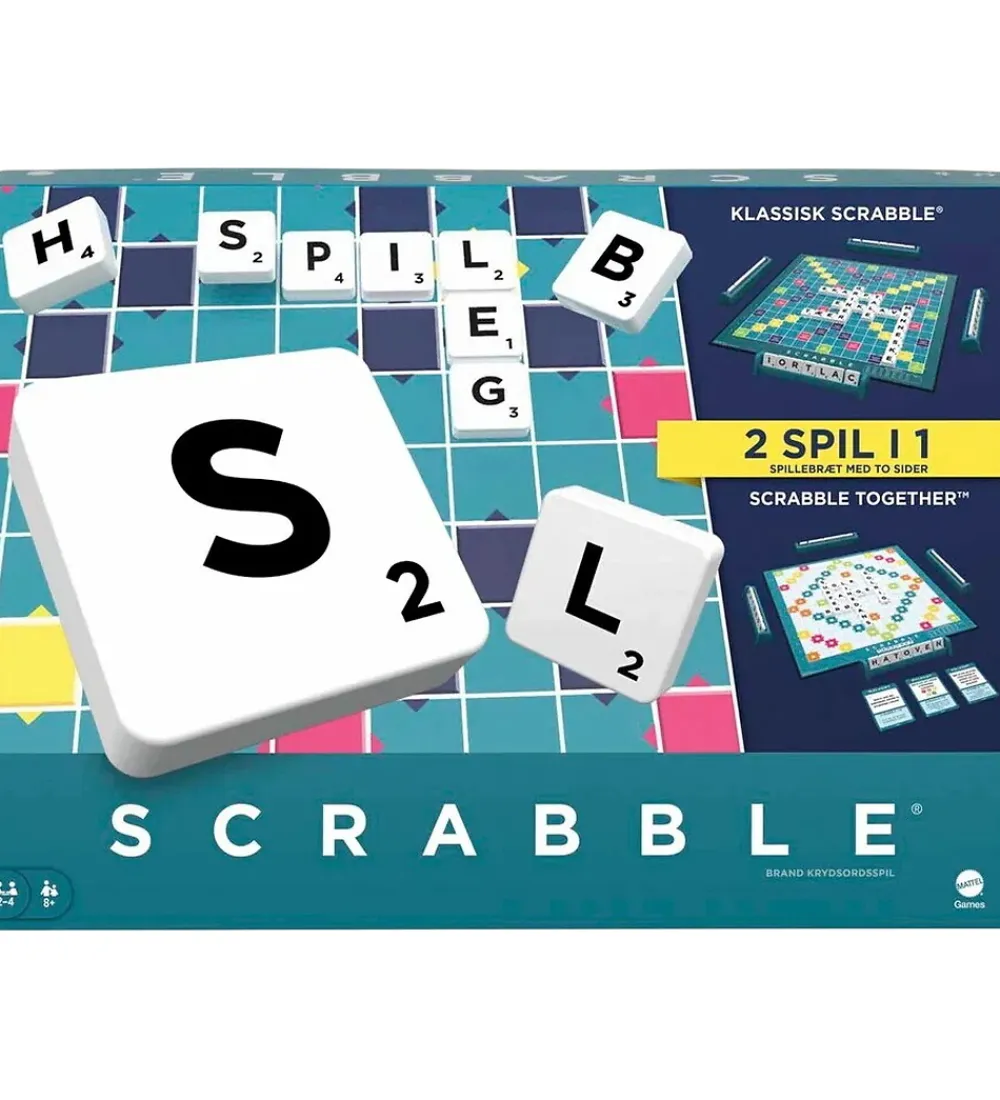 UNO Spil>Brætspil - Scrabble ORIGINAL