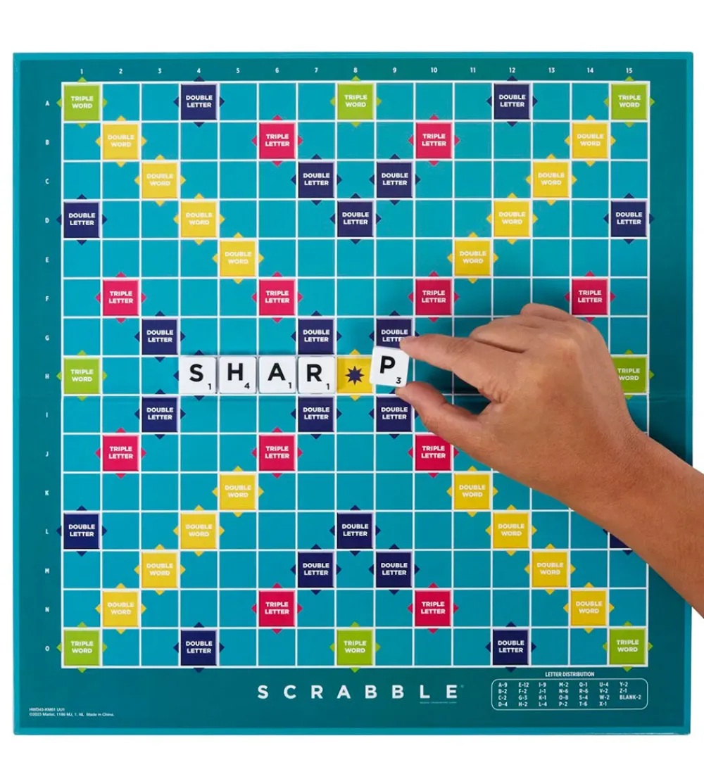 UNO Spil>Brætspil - Scrabble ORIGINAL