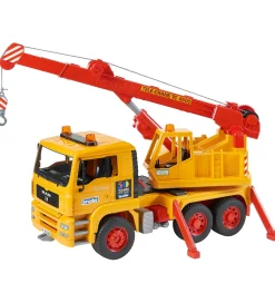 Bruder Biler, Tog Og Køretøjer>Arbejdsmaskine - Man TGA Kranbil - Jubilæums Model - 0105