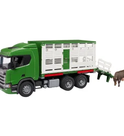 Bruder Biler, Tog Og Køretøjer>Lastbil - Scania Super 560R Kvægtransporter - 03548