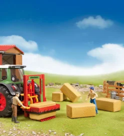 Bruder Traktorer>Tilbehør - 4 Bigballer - 02342