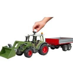 Bruder Traktorer>Traktor - Fendt Vario 211 m. Frontlæsser og Ti... - 02182