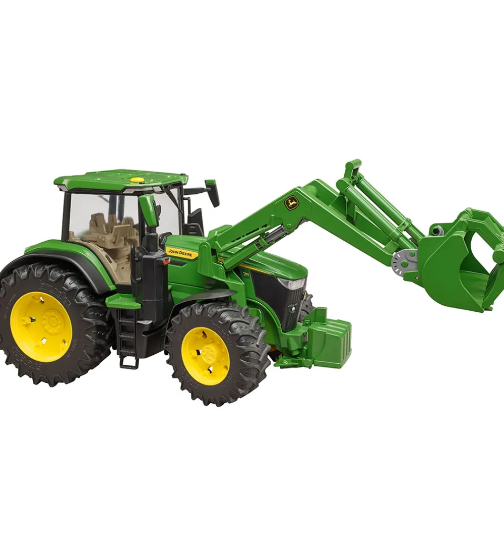 Bruder Biler, Tog Og Køretøjer|Traktorer>Traktor - John Deere 7R 350 m. Frontlæsser - 03151