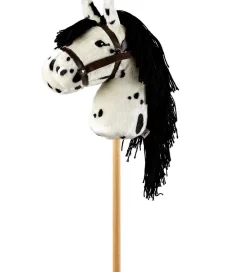 by ASTRUP Kæpheste>Kæphest - 68 cm - Hvid m. Prikker