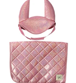 by ASTRUP Kæpheste>Sadelunderlag Til Kæpheste - Pink m. Glimmer
