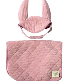 by ASTRUP Kæpheste>Sadelunderlag Til Kæpheste - Fløjl - Rosa