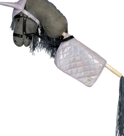 by ASTRUP Kæpheste>Sadelunderlag Til Kæpheste - Lilla m. Glimmer