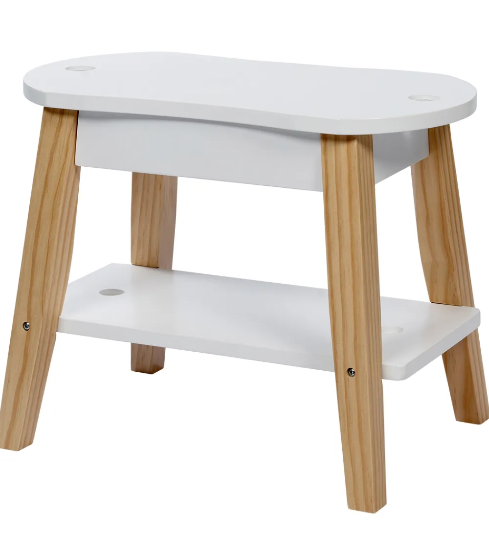 by ASTRUP Rolleleg|Kæpheste>Styling Skammel Til Kæphest - hvid