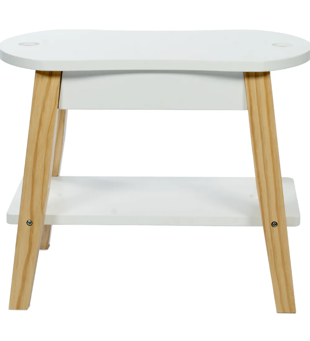 by ASTRUP Rolleleg|Kæpheste>Styling Skammel Til Kæphest - hvid