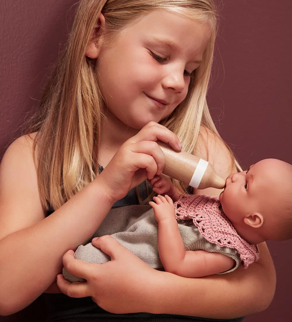 by ASTRUP Legemad>Sutteflaske i Træ - Natur/Hvid