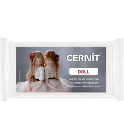 Cernit Modellervoks>Polymer Ler - Doll - 500g - Hvid