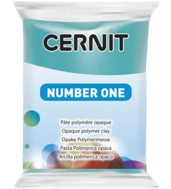 Cernit Modellervoks>Polymer Ler - Number One - Turkis