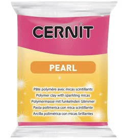 Cernit Modellervoks>Polymer Ler - Pearl - Magenta
