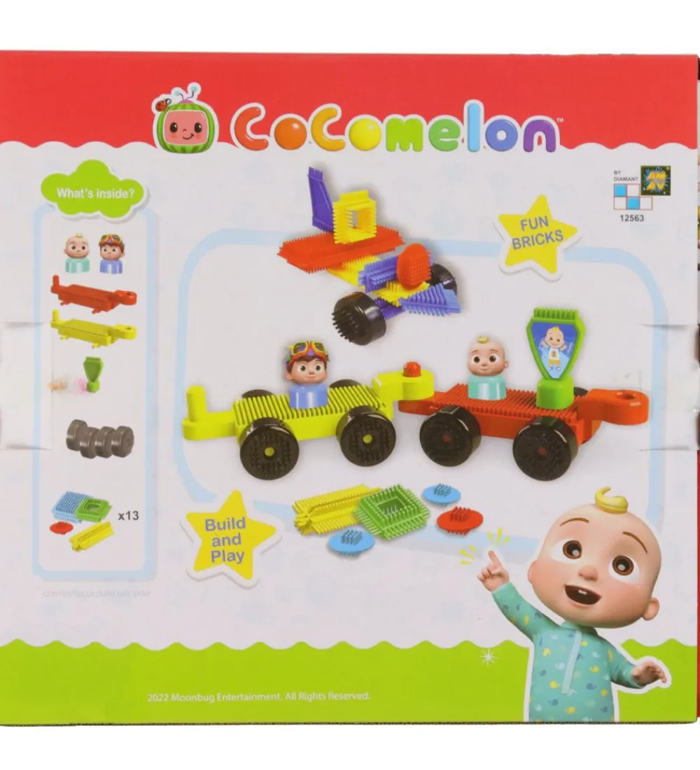 CoComelon Aktivitetslegetøj>Aktivitetslegetøj - Funbricks Train Kit