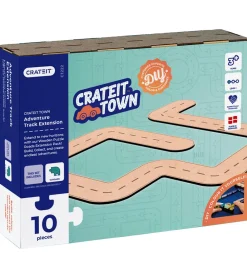 Crateit Biler, Tog Og Køretøjer|Trælegetøj>Kreasæt - Town - Træ - Adventure Track Extension