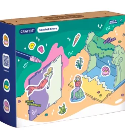 Crateit Kreasæt|Trælegetøj>Kreasæt - Den Lille Havfrue - Træ - Muslingekysten - 33