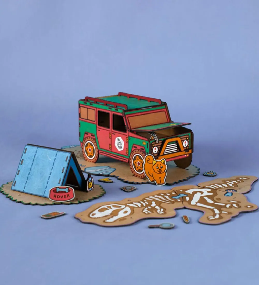 Crateit Kreasæt>Kreasæt - Dinosaur - Rover's Udflugt