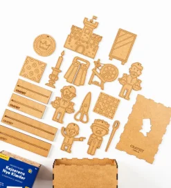 Crateit Kreasæt|Trælegetøj>Kreasæt - Kejserens Nye Klæder - Træ - Lydhistorier