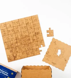 Crateit Kreasæt|Puslespil>Puslespil - Træ - Kejserens Nye Klæder - 36 Brikker - Ly