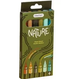 Crateit Tuscher Og Farver>Tuscher - 1mm - 6 Stk. - Nature