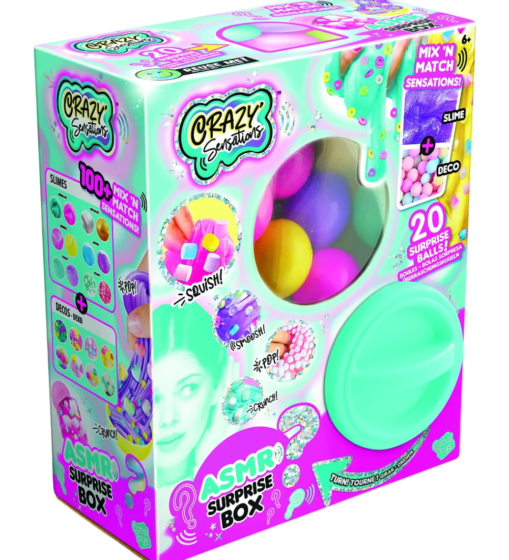 Crazy Sensations Slim|Kreativ Leg>Sæt - ASMR - Surprise Box