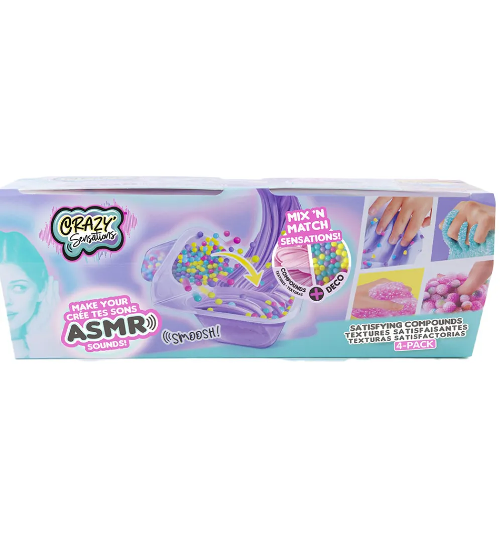 Crazy Sensations Slim>Sæt - ASMR - Satisfying Compounds - 4 stk.