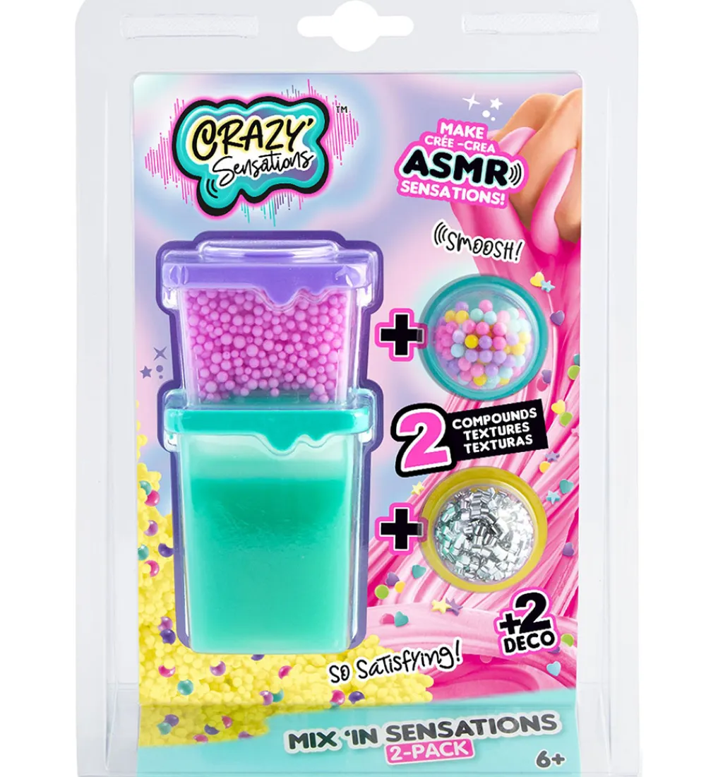 Crazy Sensations Slim>Sæt - ASMR - Mix 'In Sensations - 2 stk. - Asso