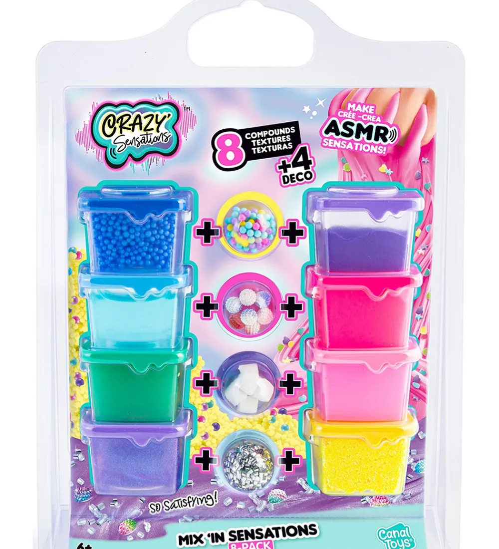 Crazy Sensations Slim>Sæt - ASMR - Mix 'In Sensations - 8 stk.