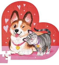 Crocodile Creek Puslespil>Puslespil - 36 Brikker - Friends Fur-Ever