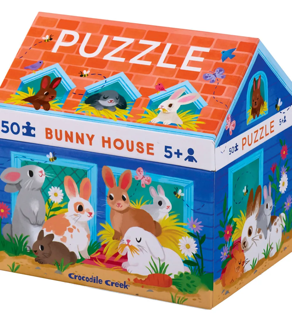 Crocodile Creek Puslespil>Puslespil - 50 Brikker - Chicken Coop