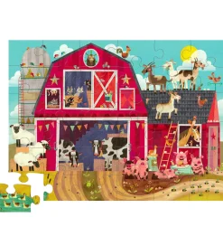 Crocodile Creek Puslespil>Puslespil - 36 Brikker - Barnyard Buddies