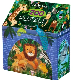 Crocodile Creek Puslespil>Puslespil - 24 Brikker - Zoo