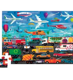 Crocodile Creek Puslespil>Puslespil - 48 Brikker - Things That Go