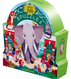 Crocodile Creek Puslespil>Puslespil - 48 Brikker - Day at the Zoo