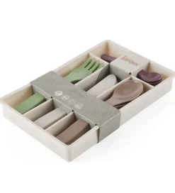 Dantoy Legekøkken Og Legemøbel>Bestikkasse - Green Garden - 17 Dele