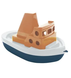 Dantoy Vandleg|Strandlegetøj>BIO Plastic Båd - 32 cm - Blå/Orange