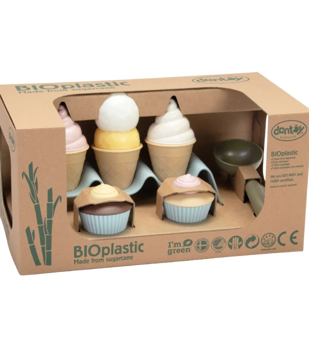 Dantoy Legemad|Legekøkken Og Legemøbel>BIO Plastic Issæt - 15 dele