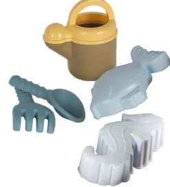 Dantoy Vandleg|Strandlegetøj>BIO Plastic Sandsæt - 4 Dele - Grøn/Blå
